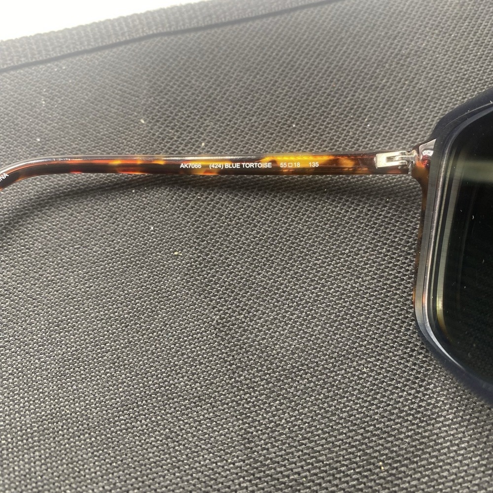 Anne Klein Sunglasses Women FRAME ONLY AK7066 55-18-135 Blue Tortoise 524 - Picture 16 of 16